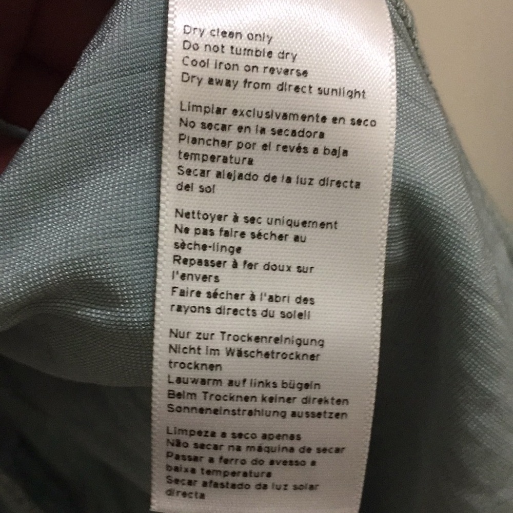 Topshop wrapped velour top (sz 6) - Picture 12 of 13